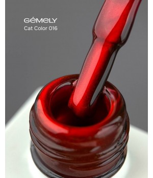 Гель-лак Gemely Cat color №016, 6 мл HEMA/TPO free